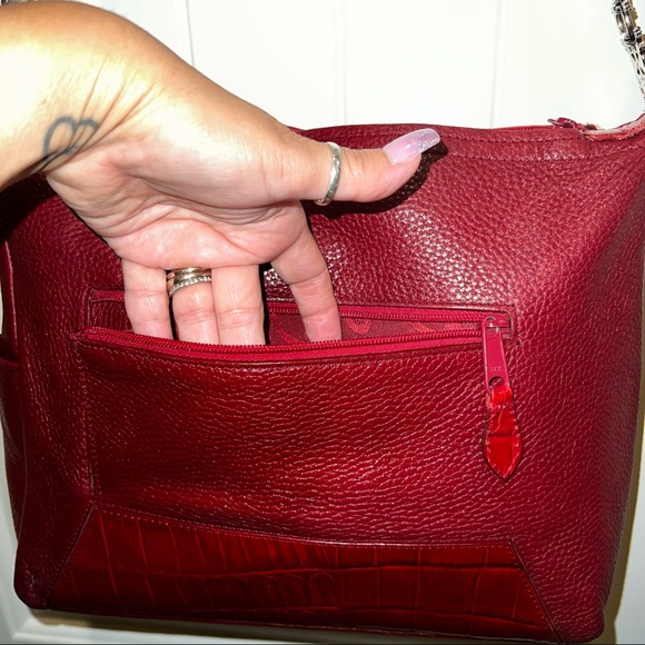 Brighton RED Shoulder Bag - Picture 2 of 16